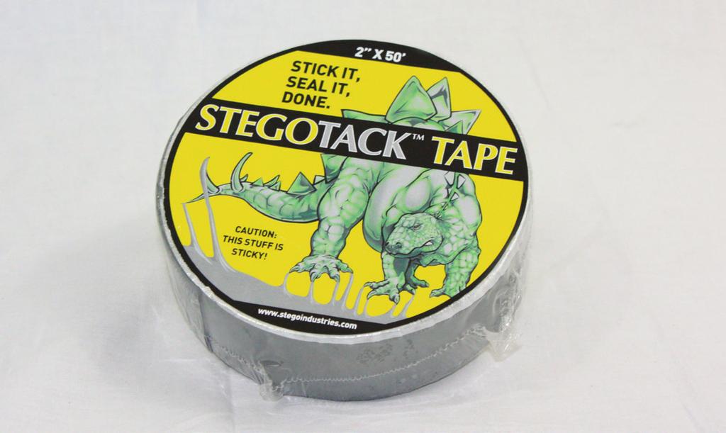 P1 OF 2 STEGOTACK TAPE 1. PRODUCT NAME STEGOTACK TAPE 2. MANUFACTURER Stego Industries, LLC 216 Avenida Fabricante, Suite 101 San Clemente, CA 92672 Sales, Technical Assistance Ph: (877) 464-7834 www.