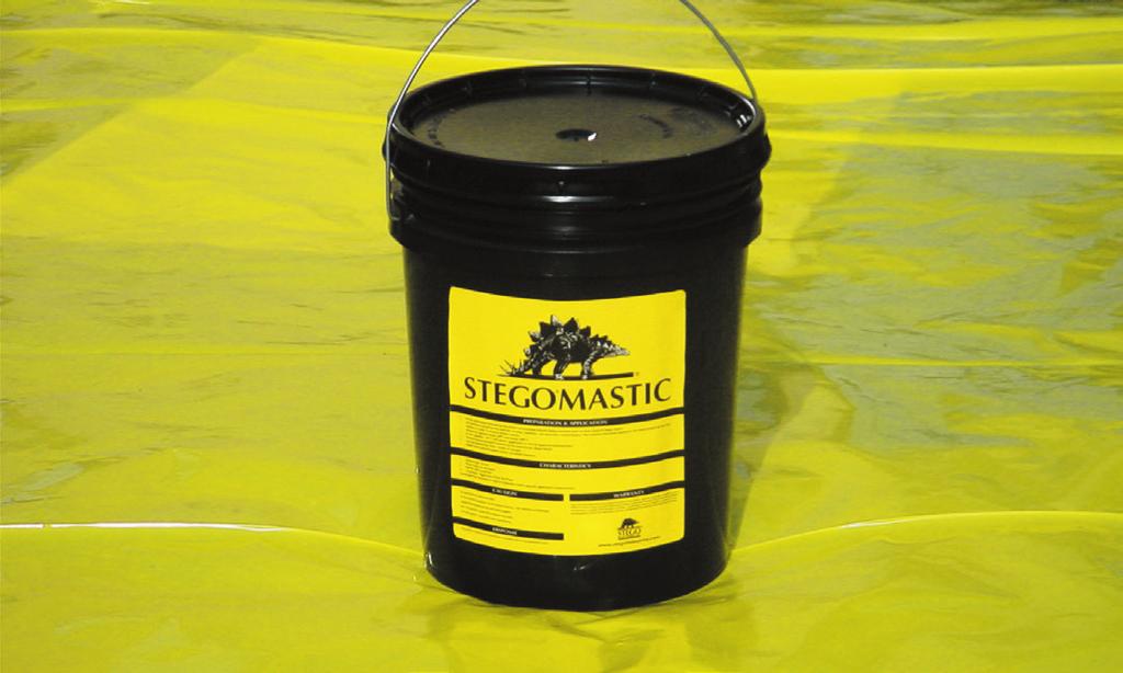 P1 OF 2 STEGO MASTIC 1. PRODUCT NAME STEGO MASTIC 2. MANUFACTURER Stego Industries, LLC 216 Avenida Fabricante, Suite 101 San Clemente, CA 92672 Sales, Technical Assistance Ph: (877) 464-7834 www.