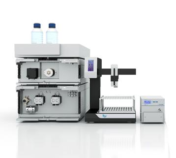 001 50 ml/min, maximum 200 bar, injection valve sample for sample loops, variable single wavelength UV-detector, XY fraction collector, PurityChrom software in basic configuration.