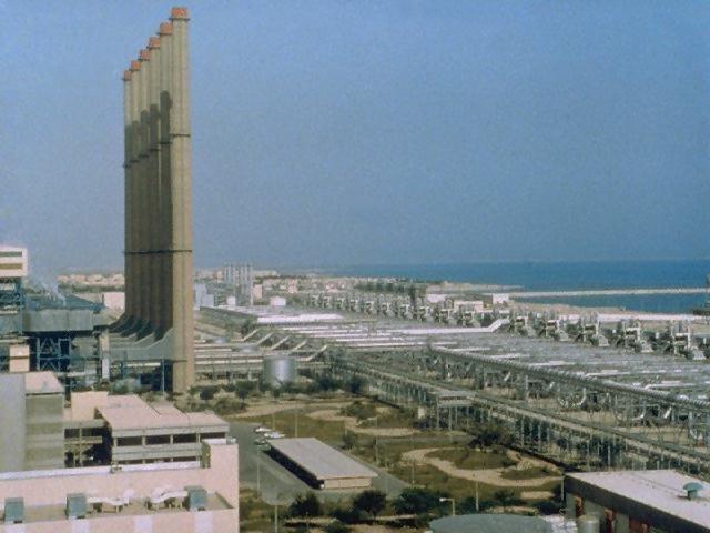 Desalinization of Sea Water The Jubail desalination plant in Saudi Arabia