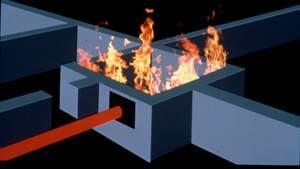 Regulations therefore require firestopping Firestopping =