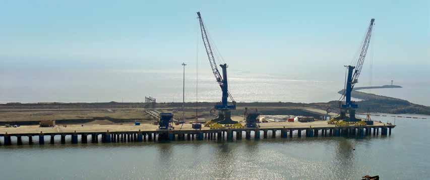 Hazira Port Existing Facilities One Multipurpose Berth (333 mtrs).