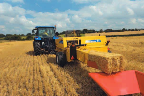 4 BALING EXCELLENCE FIRM BALES, EXCELLENT APPEARANCE Producing consistent firm bales is a major benefit of the new BC5000 balers.