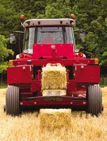 Bale size Bale length MF1840 Width 457 mm x Height 356 mm 14 x 18 up to 1,300 mm Designed and built in our factory in Hesston, Kansas, the MF1840 baler has a steadfast reputation as a sturdy and