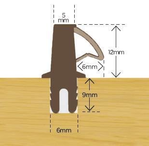 S21 Seals gaps from 5mm-8mm 300m length.