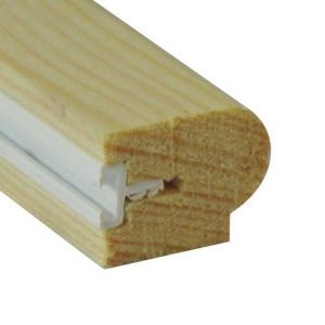 Brown 92446 White 92447 Retaining Profile Timber Staff Bead with Pile Carrier 20mm or 25mm 15mm Fits into a 10mm