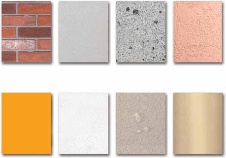 High Performance Finish Options Dryvit offers a wide variety of finishes, textures and colors that provide a dramatic architectural curb appeal for any project.