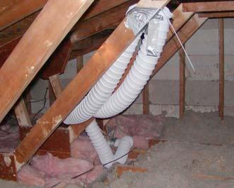 leaking air Insulation without an air barrier is