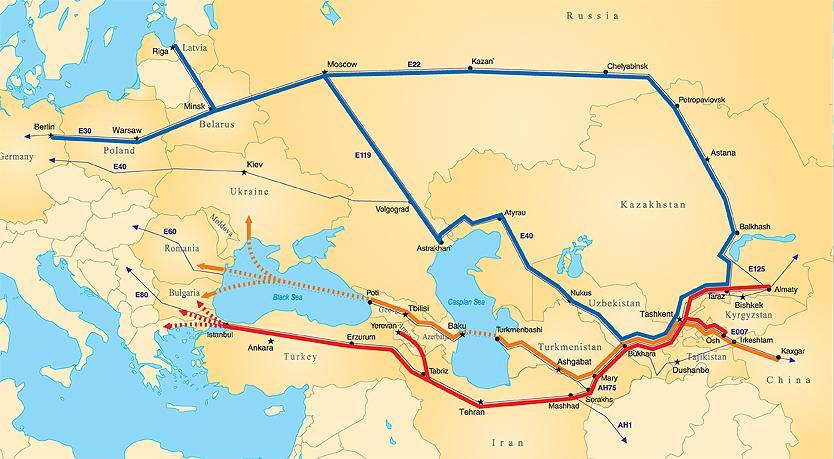 New Eurasian Land Transport Initiative Interconnecting businesses in Asia and Europe and along the Eurasian