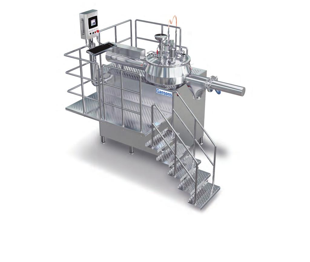 High Shear Mixer Granulator Proven Performer that Leaves Nothing to Chance The High Shear Mixer Granulator ( HSMG) is designed and built to address today s particular mixing-granulation challenges,