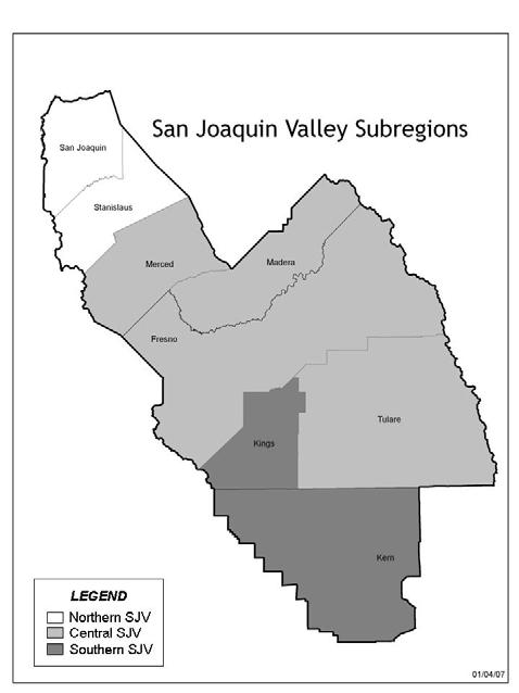 the same time, the clean areas have expanded substantially, and nearly all of San Joaquin and Stanislaus counties now have air quality that meets the federal 8-hour standard.