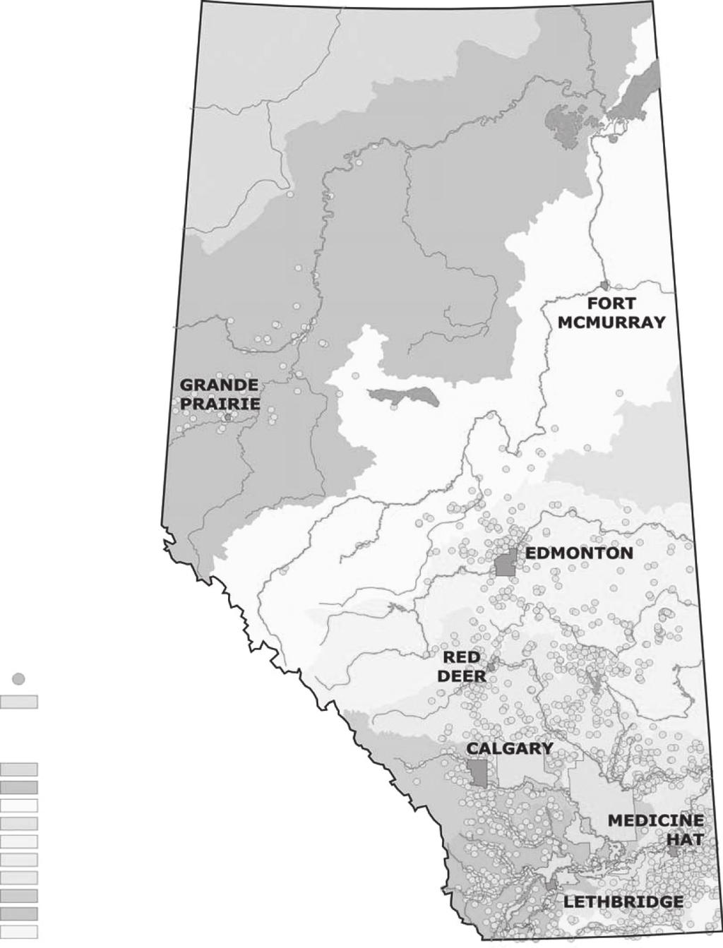 178 INCENTIVES AND INSTRUMENTS FOR SUSTAINABLE IRRIGATION LEGEND PRIVATE IRRIGATION IRRIGATION DISTRICTS ALBERTA RIVER BASINS HAY RIVER BASIN PEACE/SLAVE RIVER BASIN ATHABASCA RIVER BASIN BEAVER