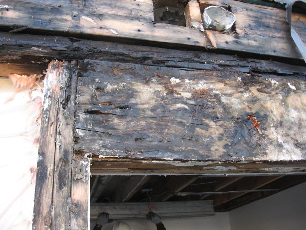 VENT PENETRATIONS Improper installation of ducting can lead to damage behind siding.