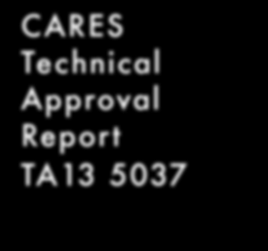 CARES Technical Approval Report TA13 5037 ROLDAN SA