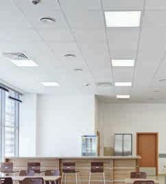 In combination with AMF THERMATEX, the result is a perfect ceiling solution to meet the highest requirements.