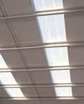 thermally efficient triple skin rooflights Provides excellent insulation with little impact on light transmission Provides enhanced U