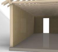 SUPERIOR STRENGTH Impact resistance is another standard feature of structural insulated panels.