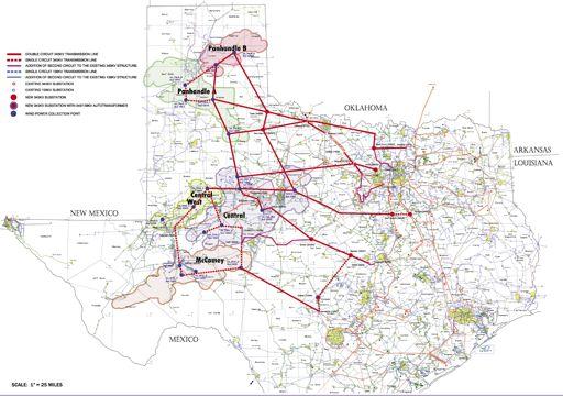 The CREZ Lines Are A Large-Scale Infrastructure Project [Source: