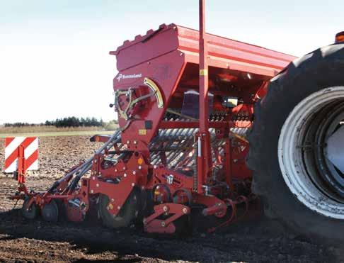 Wide choice of accessories A wide choice of accessories and rollers is available for perfect adjustment to the various seed drills and soil conditions.