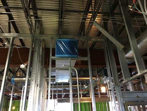 PROJECT SUMMARY Work Completed to date: Ductwork sealed off.