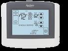 Aprilaire Thermostats & Zoning Accessories Thermostat Overview WI-FI STANDARD 8900 MODELS 8910W & 8920W + + High-definition 7in. screen, perfect for the main zone.