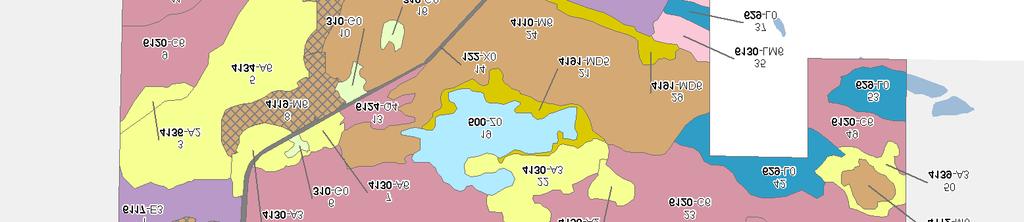 6'0"N Remonumented Section Corners Miris Corners 46 5'0"N Pacquin Creek Rd Hiawatha Trl Paquin