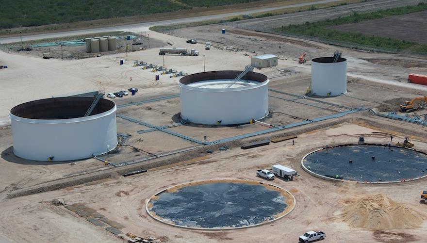 We construct Tankage, Terminals and Product Transfer Stations in the Midstream, as well as providing fabrication and construction of Crude & Natural Gas Processing Facilities.