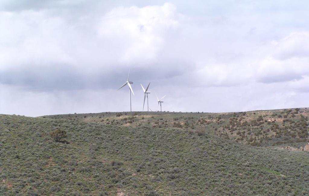 Wind Farm in SE Wyoming 4 25 Photo