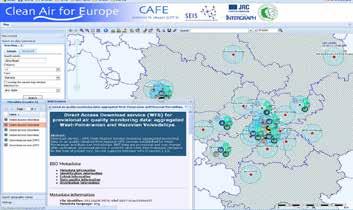 The Shared Environmental Information System: Clean Air for Europe (SEIS-CAFÉ) Pilot was conducted to operationally test the feasibility for the exchange, reporting, and access to air quality data and