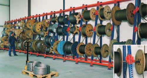 META Cable Reel Rack A-Frame Complete bays META A-Frame Cable Reel Racks are particularly suited to the storage and display of cabling and tubing in a Trade Wholesale environment.
