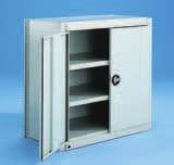 Cupboard components can be integrated without any problems in complex shelving systems.