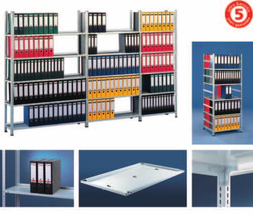 META COMPACT Bolted Office shelving Order proposals without top shelf META Shelving systems Bay heights: 1850, 2200, 2550 Bay depths: 300, 600 Bay width: 750, 1000, 1250 Bay load: between 70 and 100