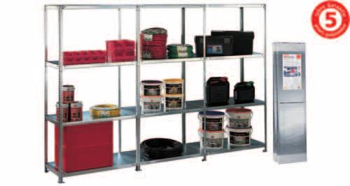 META FIX SET Bolted shelving Bolted set META Shelving systems Tidy storage and easy access at low cost For a wide range of uses in the workshop, warehouse, showroom, cellar, office etc.