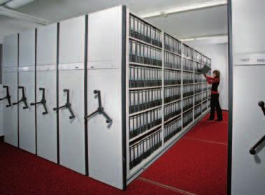 META MULTIBLOC Mobile Racking System META Shelving systems META MULTIBLOC is available as mobile pallet racking and successful for many years.