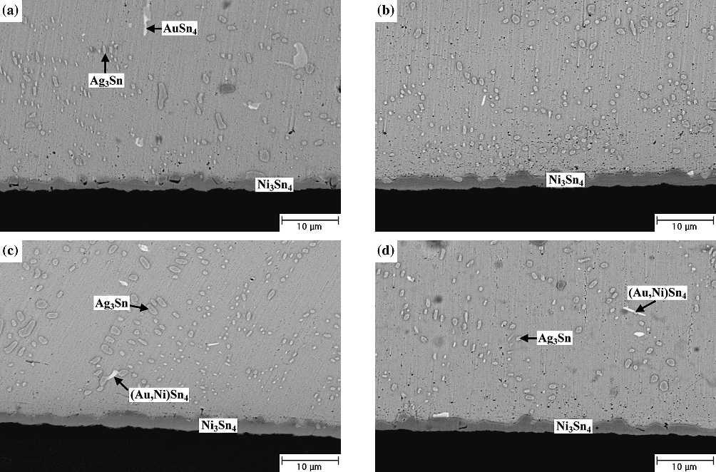 476 Chi and Chuang Fig. 8. Morphology of intermetallic compounds formed in the Sn-3.