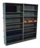 TYPES OF UNITS OPEN SHELF UNIT Kwikerect open shelf units provide economical storage space; but have the strength and durability for industrial use.