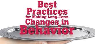 Determining the Behavior needs that will address The
