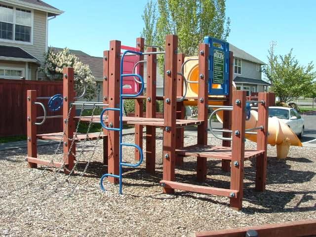 Component: Play Equipment - Replace Comments: Fair and stable condition of play equipment observed during our inspection.