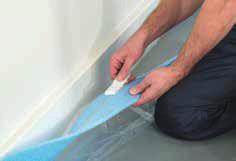 Solid floor - All systems Fitting insulation Step : In accordance with Part L of the current Building Regulations, a suitable layer of insulation material should be included within the floor