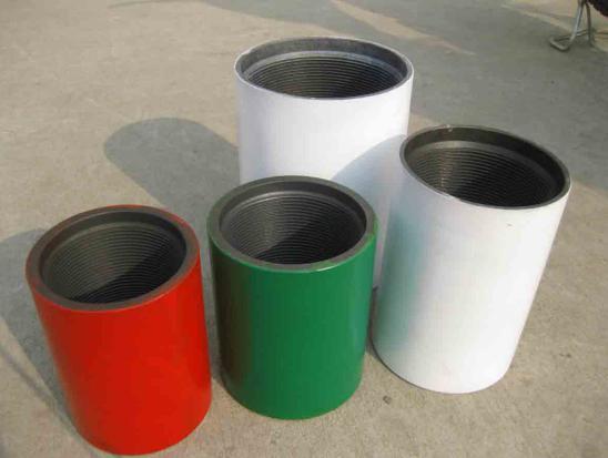Main technical parameters of tubing coupling: Tubing coupling O.D (in) Minimum Length (in) Weight (lb) Size(in) Round Thread Round Thread Round Thread 2-3/8 2.875 4-1/4 2.82 2-7/8 3.500 5-1/8 5.