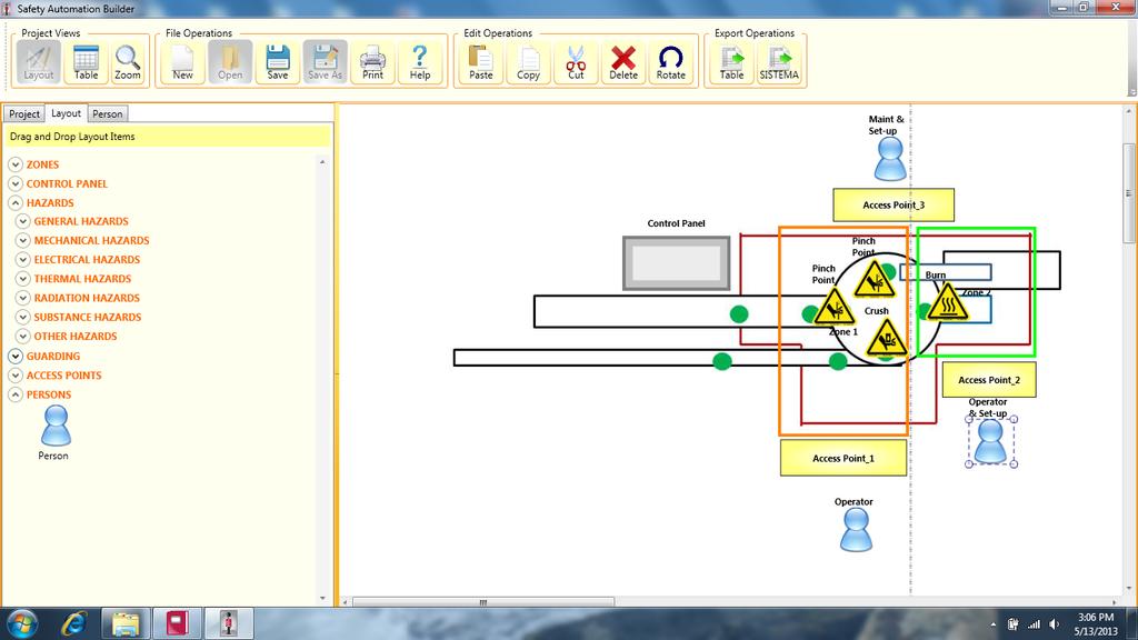 Step 3: Develop a safety project utilizing Safety Automation Builder.