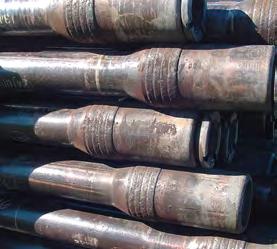 Drill Pipe Hard-facing DURMAT Casing friendly Hard-facing Wires are specially developed to reduce casing wear and extend the life of tool-joints.