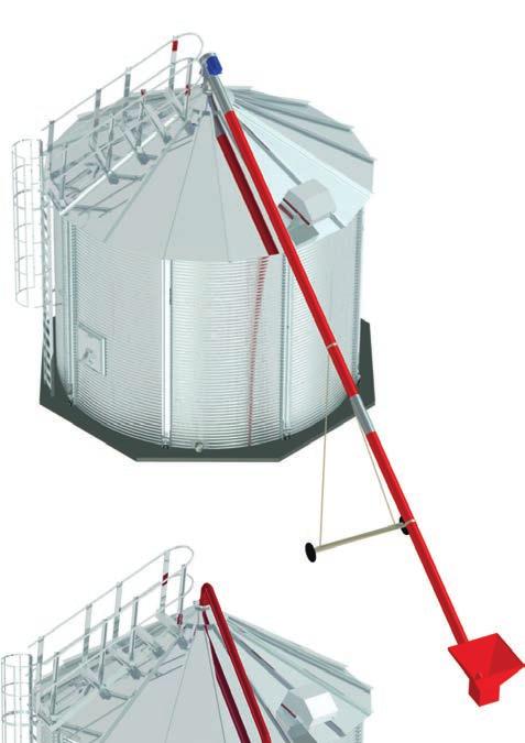frequent feeding and emptying the grain as also to store all types of