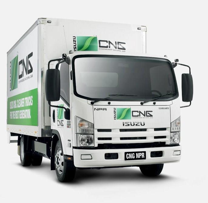 CNG and LNG Suitable for: smaller trucks inner city and back to base operations