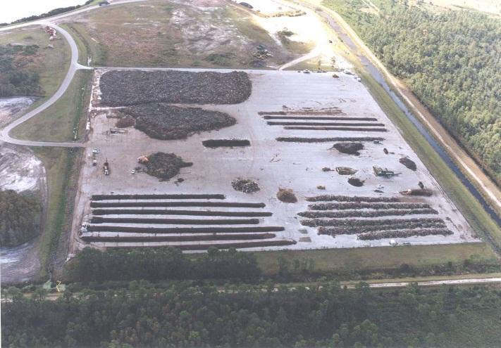 Operations Yard waste composting facility Landscape