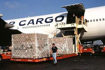 cargo can be security checked and moved out on the fastest possible flights.