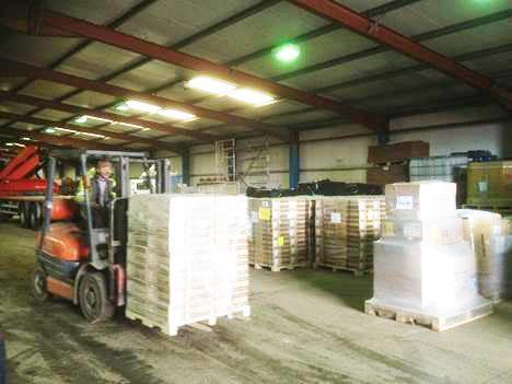 Storage and Distribution Amsco has storage to offer at a variety of warehouses throughout the UK.