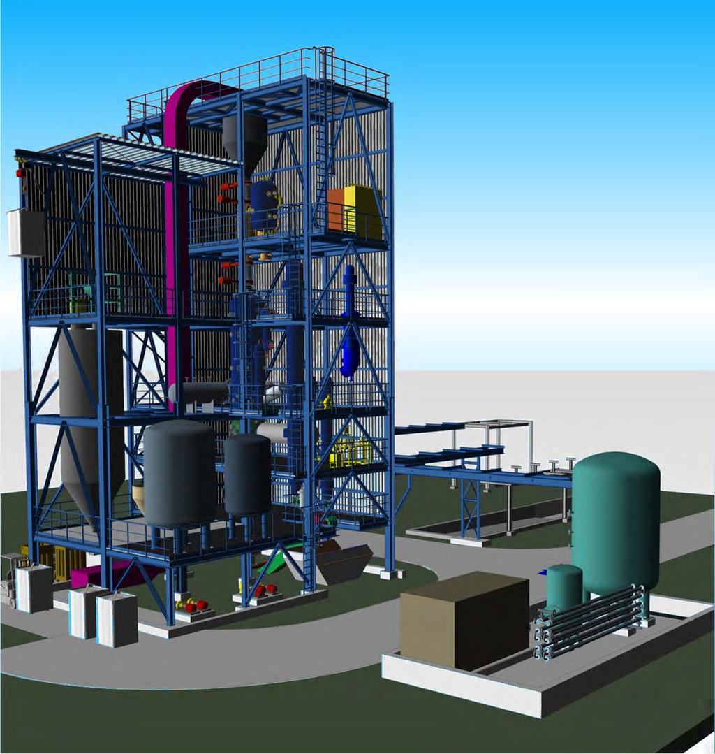 Pilot Scale Slagging Gasifier in Freiberg Pilot scale gasifier to be installed at the IEC, TU Bergakademie Freiberg, next to HP-POX and STF unit Main Purpose: Investigation of liquid slag behaviour