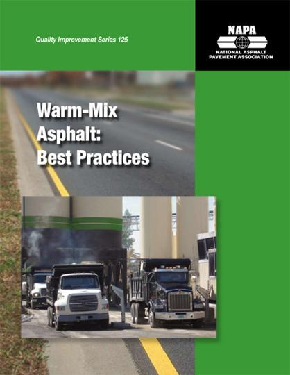 Benefits of WMA (NAPA QIS 125) Reduced Fuel Use Reduced Emissions Improved Working Conditions for Workers Paving