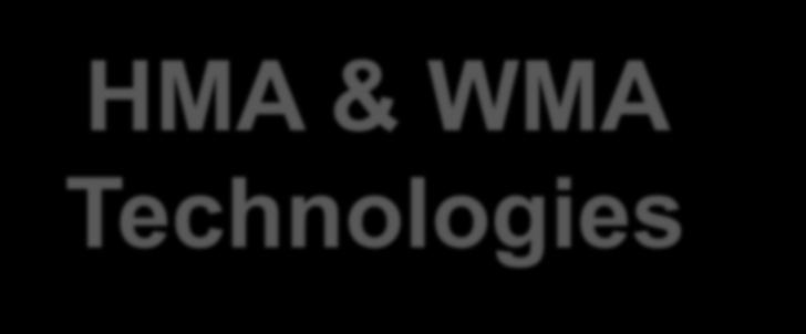 HMA & WMA Technologies Kent R. Hansen, P.E.